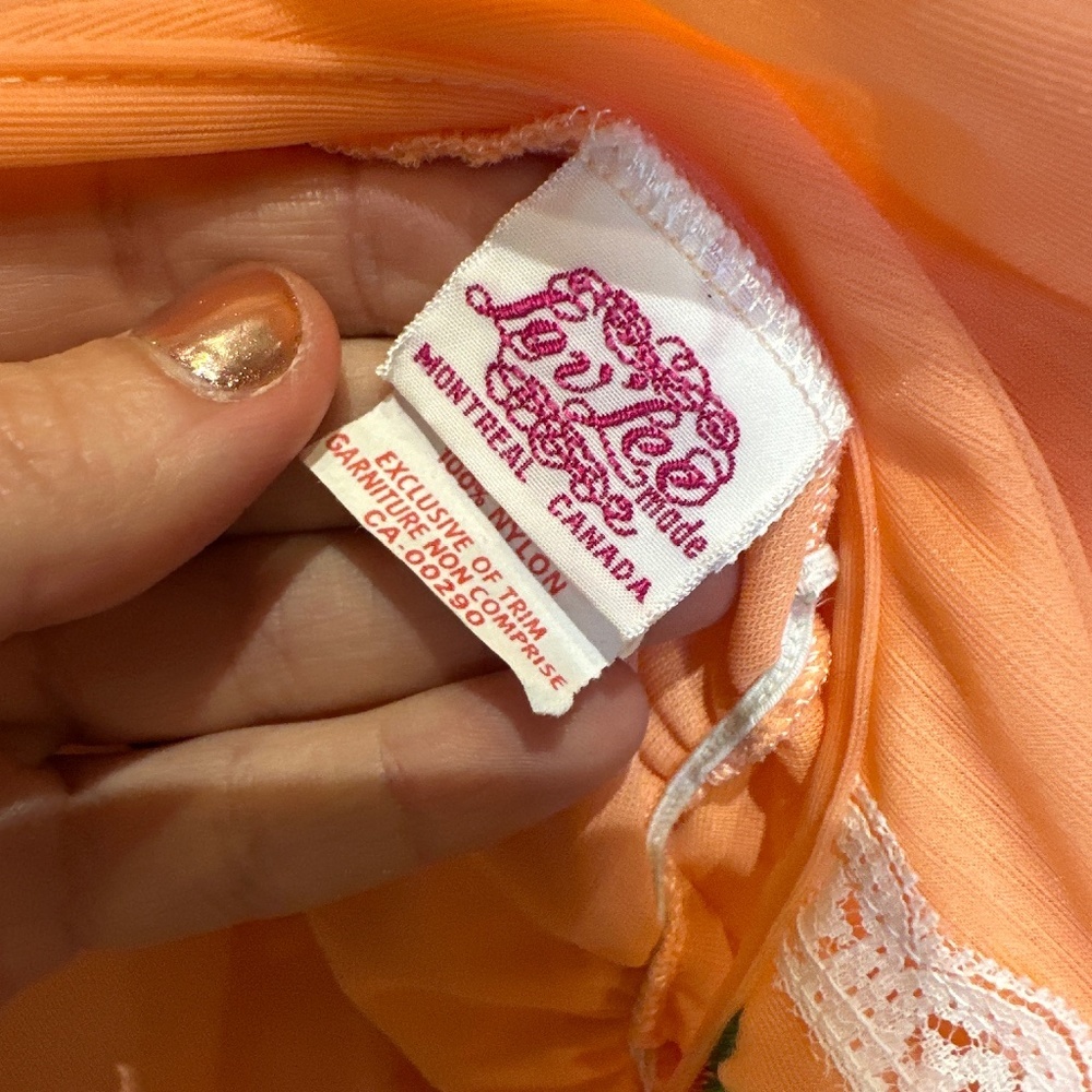 Vintage Early 1970’s Babydoll Lingerie Set - Picture 4 of 5